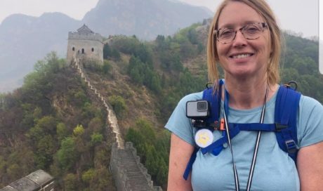 Lynne Treks The Great Wall of China