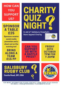 SPONSORS CHARITY QUIZ NIGHT